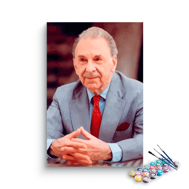 JRD TATA paint by numbers