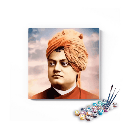 Swami Vivekananda paint by numbers