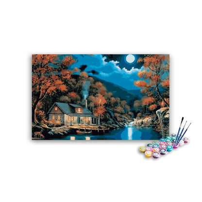 River Side Home Paint By Numbers kit