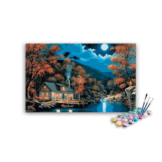 River Side Home Paint By Numbers kit