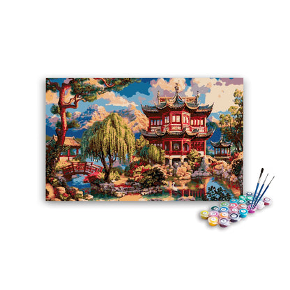 Beautiful House Paint By Numbers kit