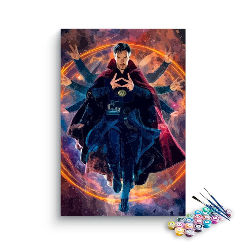 Doctor Strange paint by numbers