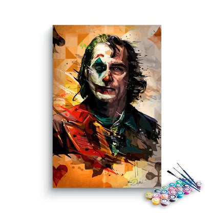 Joker Abstract paint by numbers