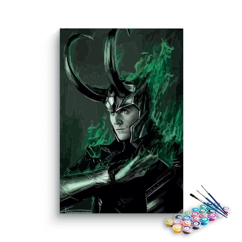 Loki paint by numbers