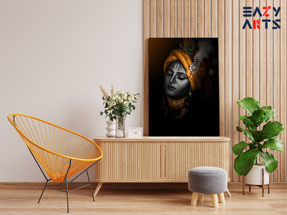 DIY PBN Kit - Serene Divinity: Meditative Krishna Paint by Numbers Kit