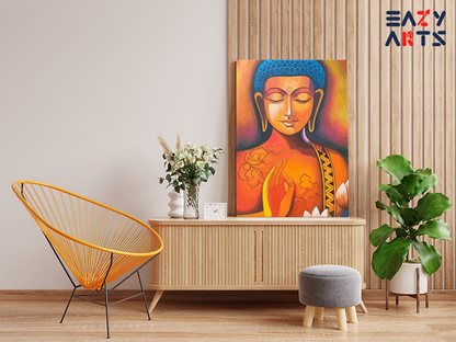 DIY PBN Kit - Radiant Peace: Buddha Serenity Paint by Numbers Kit