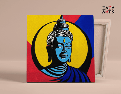 DIY Paint by numbers kit - Vibrant Buddha Serenity - Paint by Numbers Kit