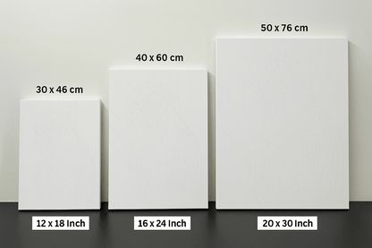 Basketball Player Glow in the Dark Painting Kit – Dynamic DIY Canvas for Sports Lovers | Eazy Arts - Image 6 - GID-OTR-001