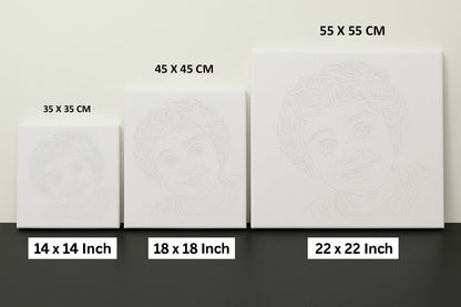 Bold Middle Finger Art Glow in the Dark Kit – Edgy DIY Painting for Adults | Eazy Arts - Image 7 - GID-OTR-006