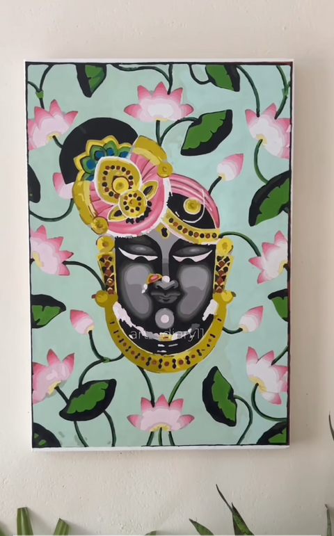 Painting by @art__diary11, made with an Eazy Arts paint by numbers kit