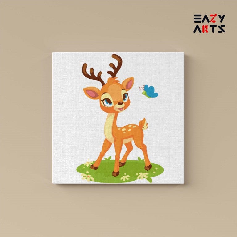 Baby Deer Paint By Numbers kit for kids