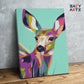 Deer Abstract PBN kit for kids