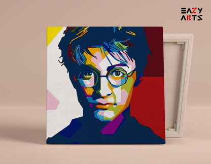 Harry Potter Abstract Lotus PBN kit