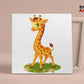 Baby Giraffe PBN kit for kids