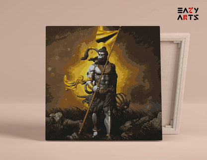 Lord Hanuman PBN kit