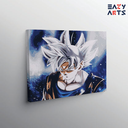 Goku Closeup paint by numbers