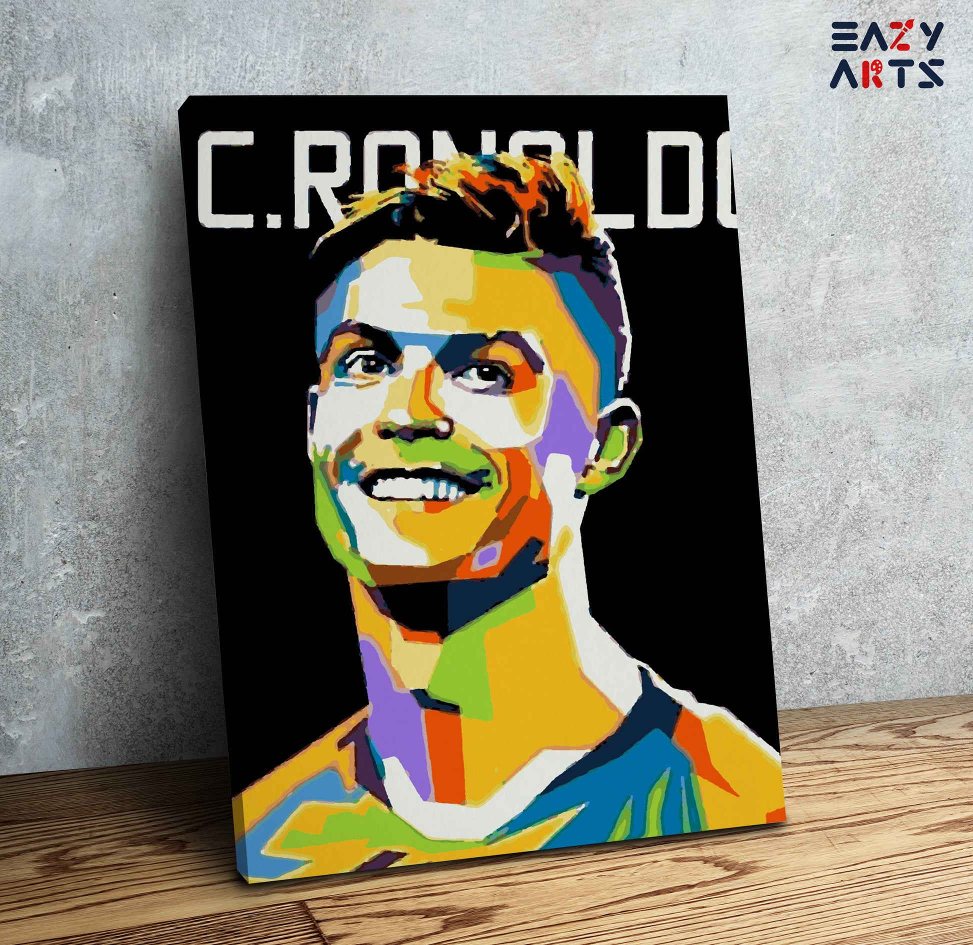 Cristiano Ronaldo Abstract PBN kit