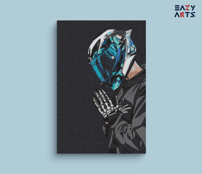 Bike Rider paint by numbers