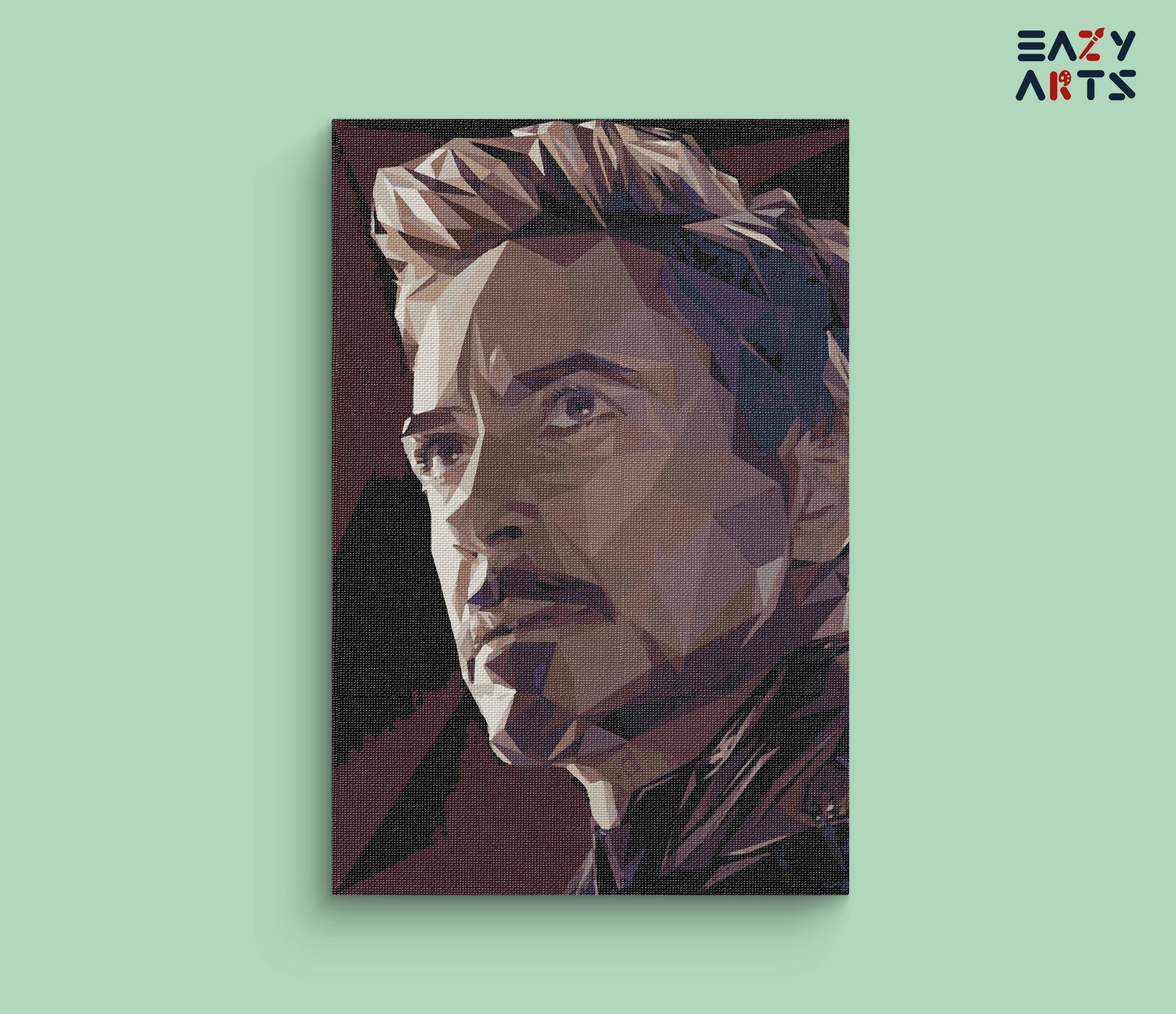 Tony Stark paint by numbers