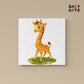 Baby Giraffe Paint By Numbers kit for kids