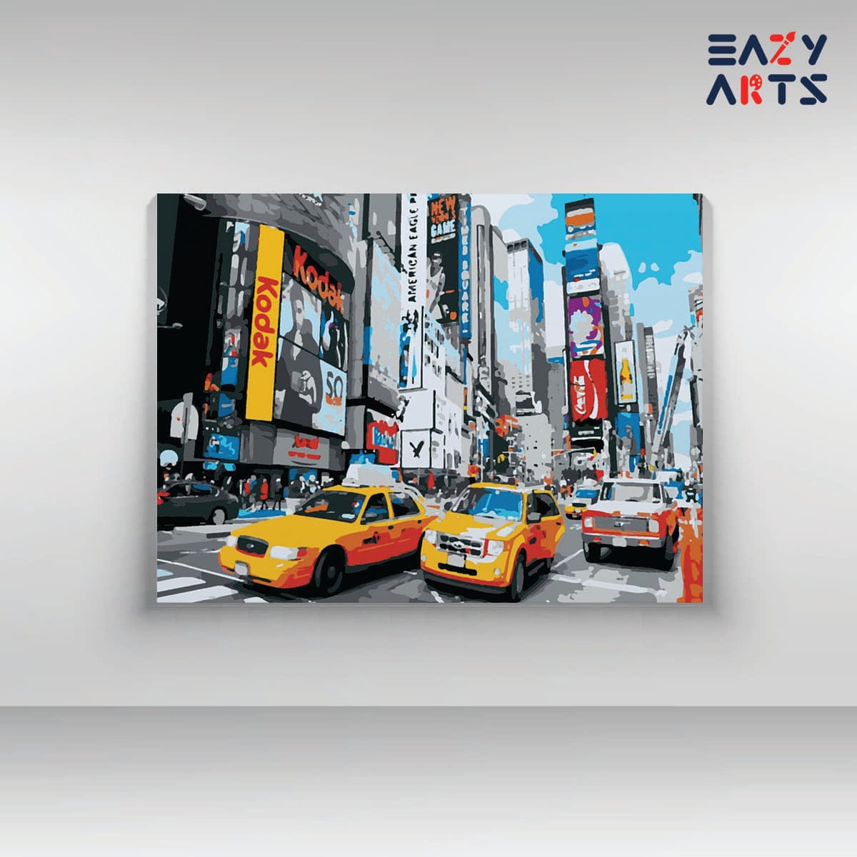 Yellow cars on Time Sqaure NY signal PBN kit