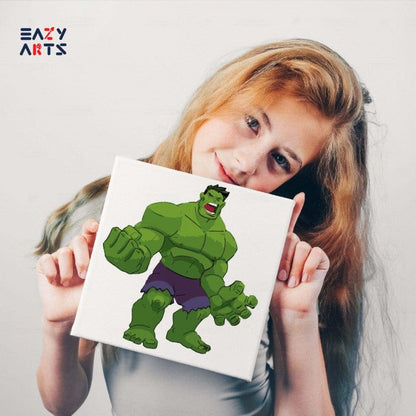 Hulk Screaming Paint By Numbers kit