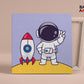 Astronaut On Moon PBN kit for kids