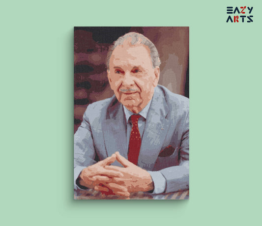 JRD TATA paint by numbers