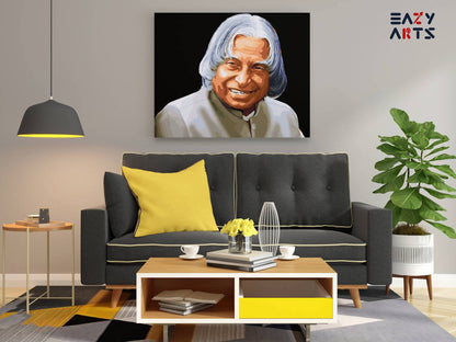 Dr APJ Abdul Kalam Smiling paint by numbers kit