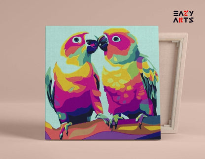 Parrots PBN kit for kids