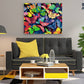 Colorful Butterfliesl paint by numbers kit