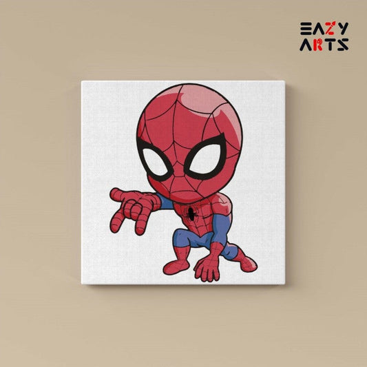 Little Spiderman Paint By Numbers kit for kids