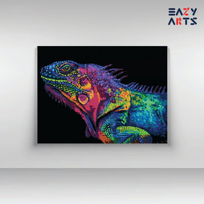 Colorful Reptile PBN kit