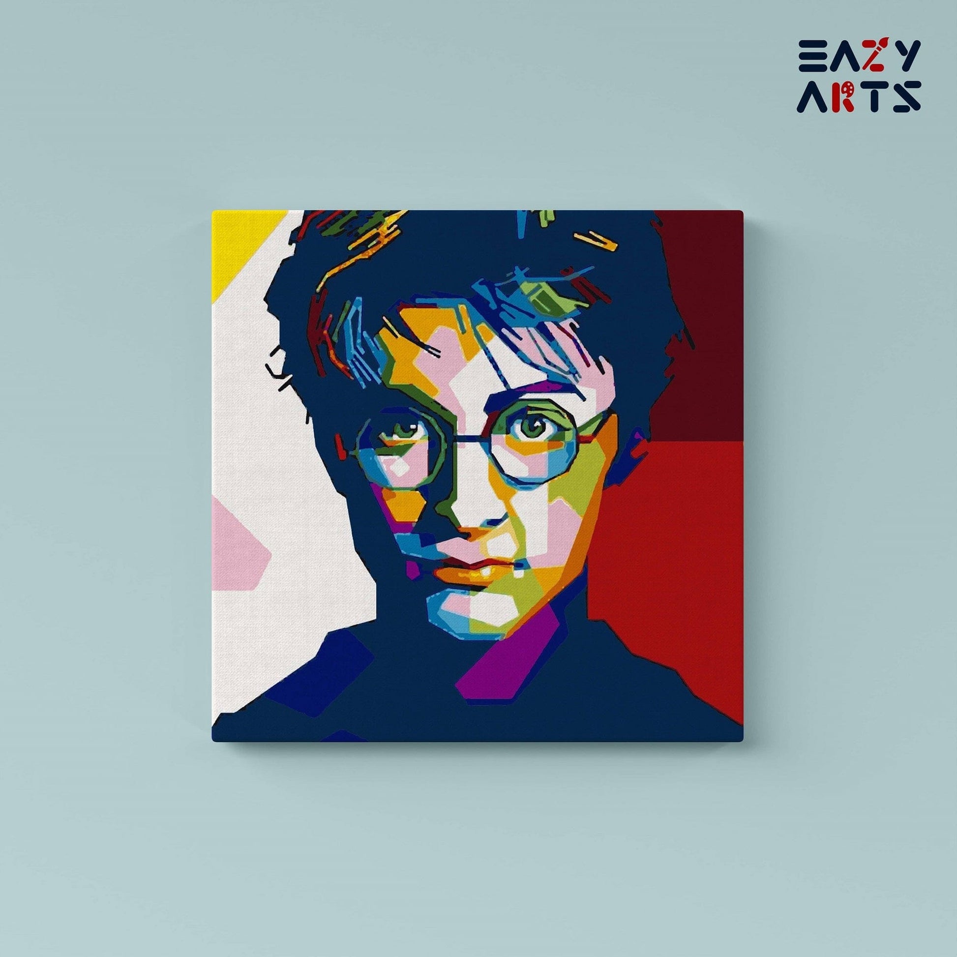 Harry Potter Abstract Lotus paint by numbers