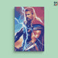 Thor Thunder paint by numbers