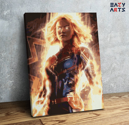 Captain Marvel PBN kit