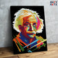 Albert Einstein Colorful PBN kit