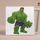 Hulk Screaming PBN kit for kids