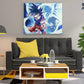 Goku paint by numbers kit