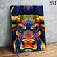 Angry Bull Abstract PBN kit