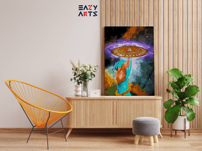 Sudarshan Chakra paint by numbers kit