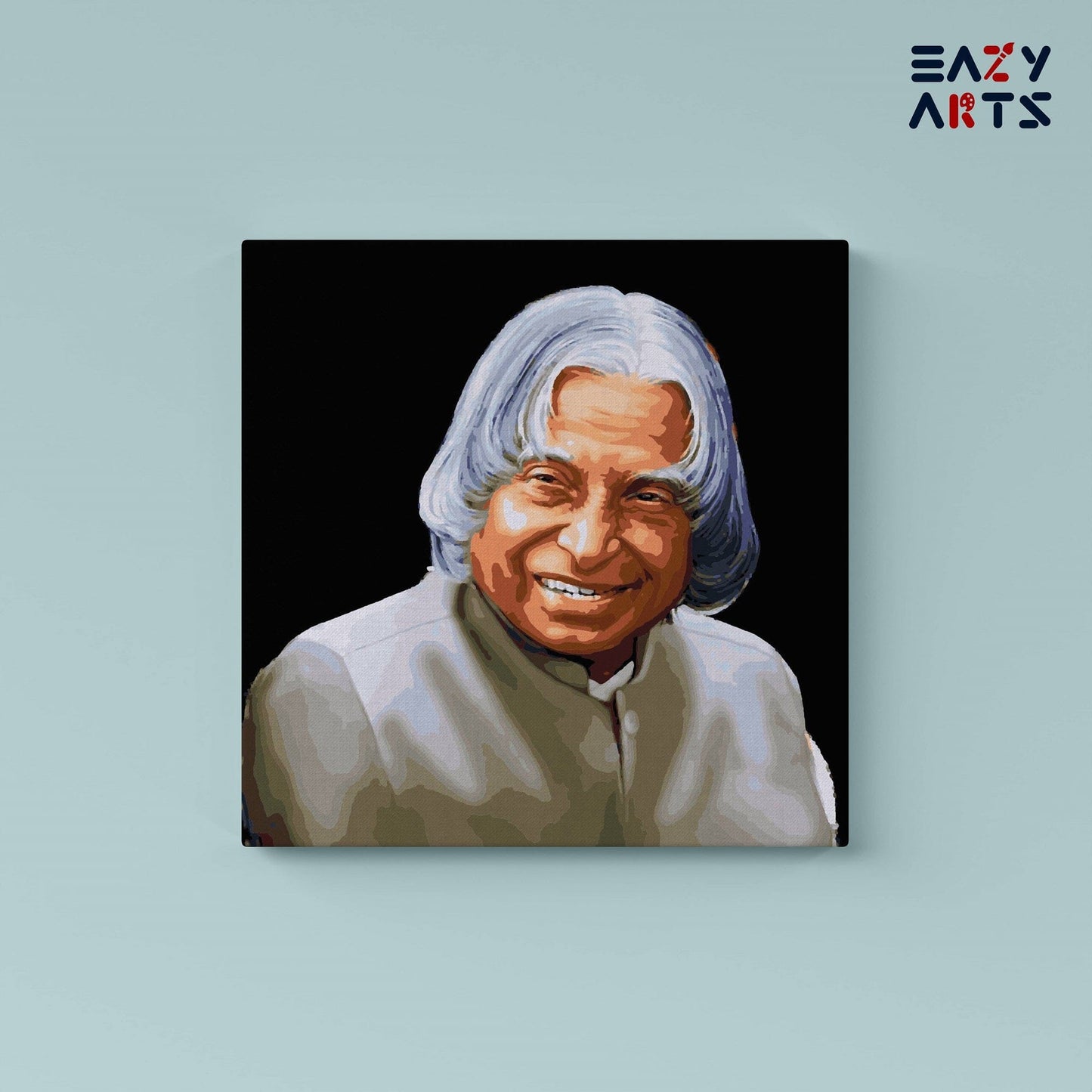 Dr APJ Abdul Kalam Smiling paint by numbers