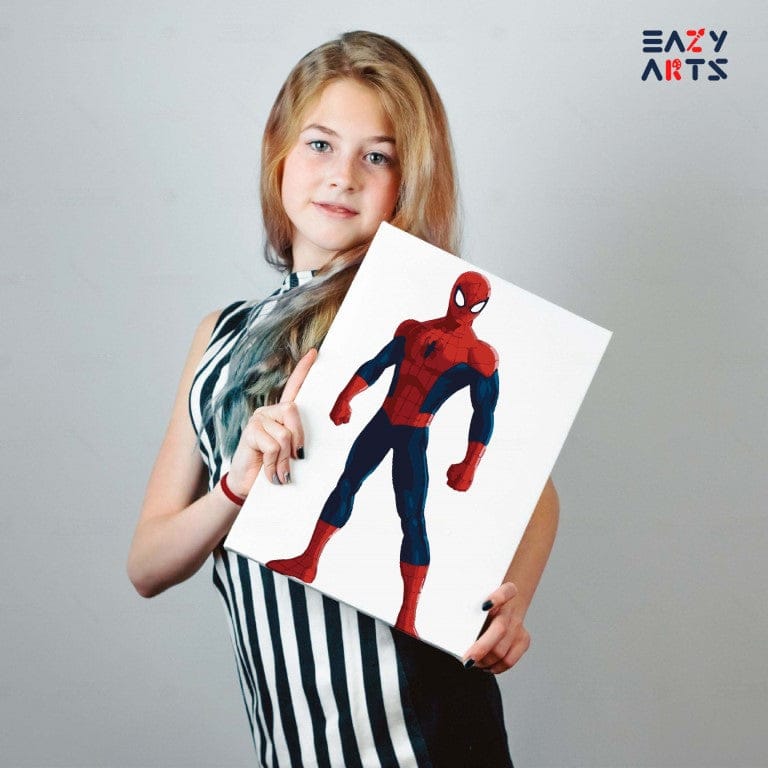 Spiderman Standing Paint By Numbers kit