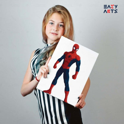Spiderman Standing Paint By Numbers kit