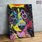 Dog Colorful Abstract PBN kit