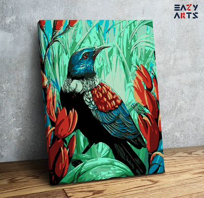 Bird Closeup PBN kit