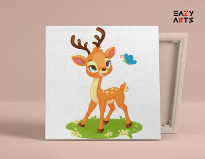 Baby Deer PBN kit for kids