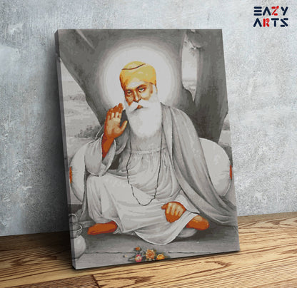 Guru Nanak Sitting PBN kit