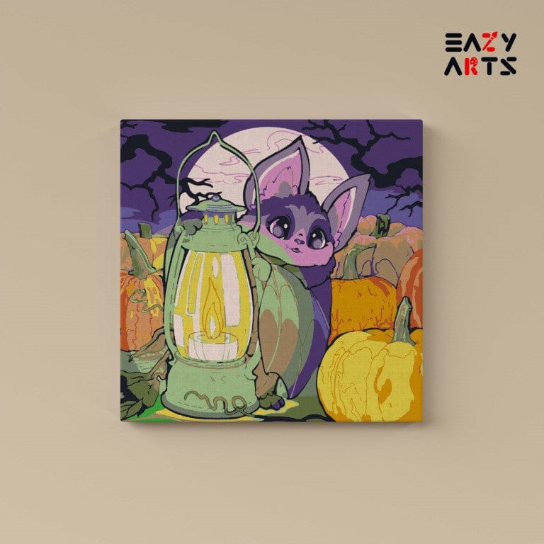 Halloween Bat Paint By Numbers kit for kids