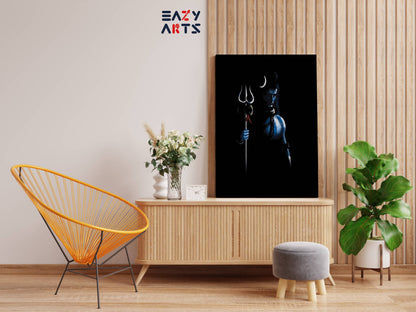 Lord Shiva paint by numbers kit